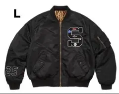 【希少】オールド SUPREME MA-1型 ブルゾンジャケット 墨黒 L 2025年最新】supreme ma-1の人気アイテム - メルカリ