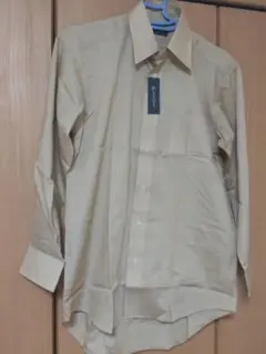 Gevant House ベージュ 形態安定　長袖シャツ✨