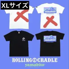 山人音楽祭 ROLLING CRADLE Tシャツ XL １枚 山人音楽祭 × ROLLING CRADLE☆コラボTシャツ(XXL) ロリクレ