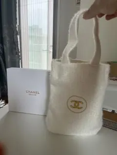 非売品　CHANEL ホワイト ハンドバッグ ノベルティ