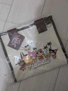 【新品未使用】ハワイ 日焼けサンリオ トートバッグ（ABCストア）