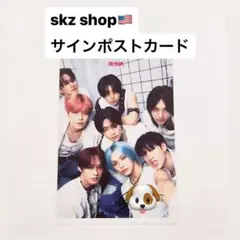 straykids スキズ　全員　サイン　ポストカード straykids スキズ 全員 サイン ポストカード