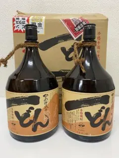①【値下げ不可】かめ仕込み 本格焼酎 一どん 1800ml 2本セット - メルカリ