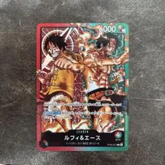 ワンピースカードゲーム ルフィ＆エース リーダーパラレル - メルカリ