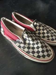 90's VANS スリッポン　チェッカー