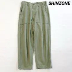 シンゾーン ベイカーパンツ 34 カーキ 旧型 希少 古着風