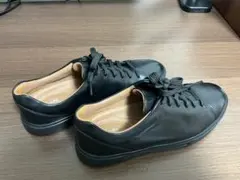Clarks メンズ アンコスタレーススニーカー 本革 24cm
