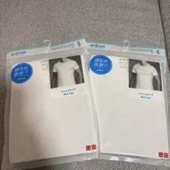 ユニクロ　エアリズムTシャツ　Sサイズ　2枚セット