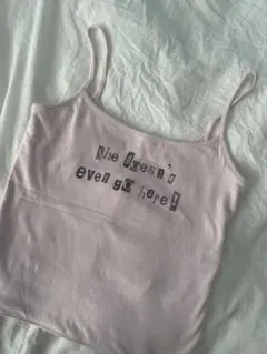 Hollister Mean Girlsキャミソール ピンクのサムネイル