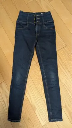 Heather ハイウエスト スキニーデニム