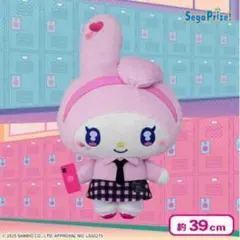 ゆるかわサンリオ　Lぬいぐるみ　マイメロディ GL☆WUPINSCHOOL 制服