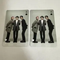 超特急 シューヤ ハル リョウガ AwAAwA トランプ風 トレカ