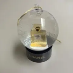 シャネル　ノベルティ　N°5　ミニチュア　スノードーム　オーナメント