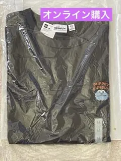 【未使用】GU PUPPET SUNSUN Tシャツ ダークグレー Mサイズのサムネイル