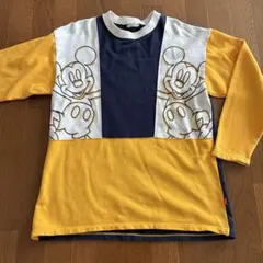 レア　ミッキーマウス プリントシャツ