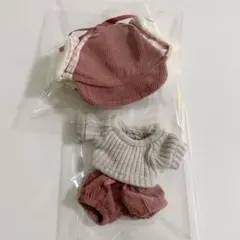 いつぬいおきがえシリーズ あったかフライトキャップセット ピンク