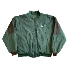 90s NIKE ナイロンジャケット 白タグ 緑×黒×白 古着 XL 片岡健太 90s NIKE ナイロンジャケット 銀タグ 緑×黒×白 L 片岡健太