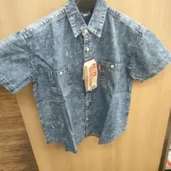 BIG JOHN 半袖デニムシャツ 130