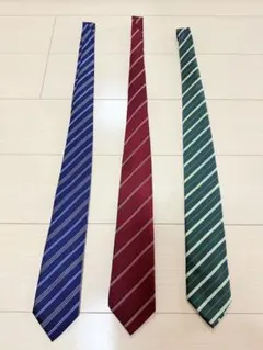ネクタイ 3本セット ストライプ