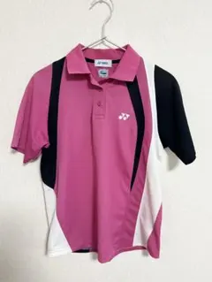 【YONEX】ポロシャツ ピンク/黒/白