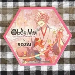 Obey Me! 奈良金魚 ミュージアム 特典 コースター アスモデウス