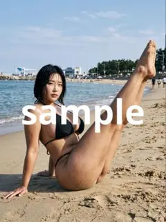 美女 グラビア AI画像 黒ビキニ 260904_70
