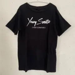 MOUSSY Tシャツ ブラック 半袖 黒