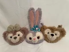 ダッフィー シェリーメイ ステラルー ポシェット3点セット　パスケース