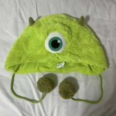 マイク ディズニー ファンキャップ モンスターズインク 黄緑色