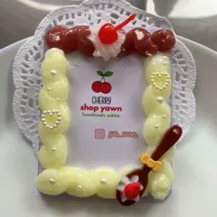 ホイップデコトレカケース　カラフルプリン