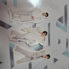 アイドル スタンドフィギュア風ステッカー 3枚セット