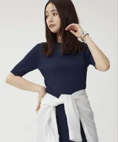 PLST 2025年モデル UVカットレーヨンブレンド2WAYセーター