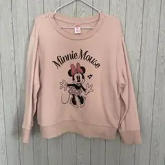 ユニクロ　Minnie Mouse トレーナー 120サイズ ピンク