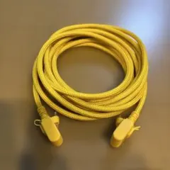 イエローカラーLANケーブルカバー付き　約3.0m