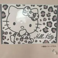 新品★ ハローキティ　バスマット　レオパード柄　かわいいのサムネイル