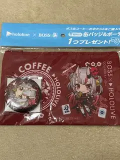 BOSS×ホロライブ コラボ 缶バッジ付き