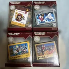 ゲームボーイアドバンスソフト　ファミコンミニ　4本セット