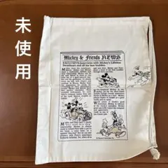 ミッキー＆フレンズ ドローストリング付きの巾着バッグ