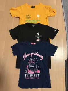 女子子供用Tシャツ5点パンツ2点短パン2点セット