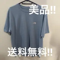 THE NORTH FACE ライトブルー Tシャツ M