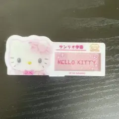 サンリオ ハローキティ シークレット名札バッジ サンリオ学園 キティちゃん