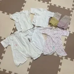 肌着　コンビ肌着　低出生体重児　リトルベビー　　女の子　赤ちゃんの城　日本製