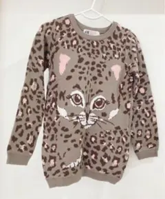 H&M ヒョウ柄 セーター110センチ