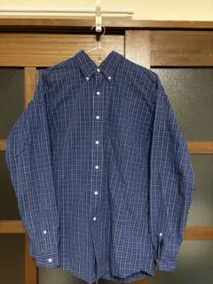 Ralph Lauren ネイビー チェック シャツ