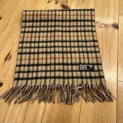 DAKS マフラー　チェック　カシミヤ入りウール