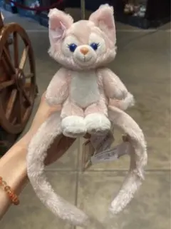 香港ディズニー　リーナベル　ぬいぐるみカチューシャ
