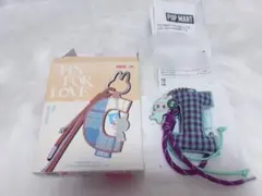 夏*！様 【POPMART】ラブブ pin for love イニシャル I