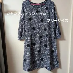 chambre de charme ドット柄 ワンピース フリーサイズのサムネイル