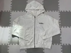 Billabong ホワイト フルジップパーカー M