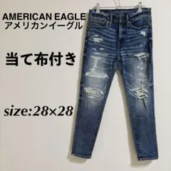 AMERICAN EAGLE アメリカンイーグル ダメージデニム スキニーデニムのサムネイル